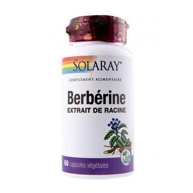 Solaray Berberine 60 Capsules Extrait De Racine - Easypara on Productcaster.