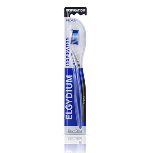 Brosse A Dents Medium Inspiration Elgydium - Produit Bio - Certifié Cosmébio - Easypara on Productcaster.