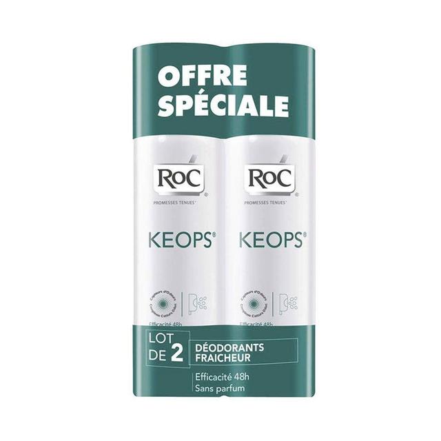 Roc Deodorant Fraicheur Transpiration Moderee Keops 2x100ml - Easypara on Productcaster.