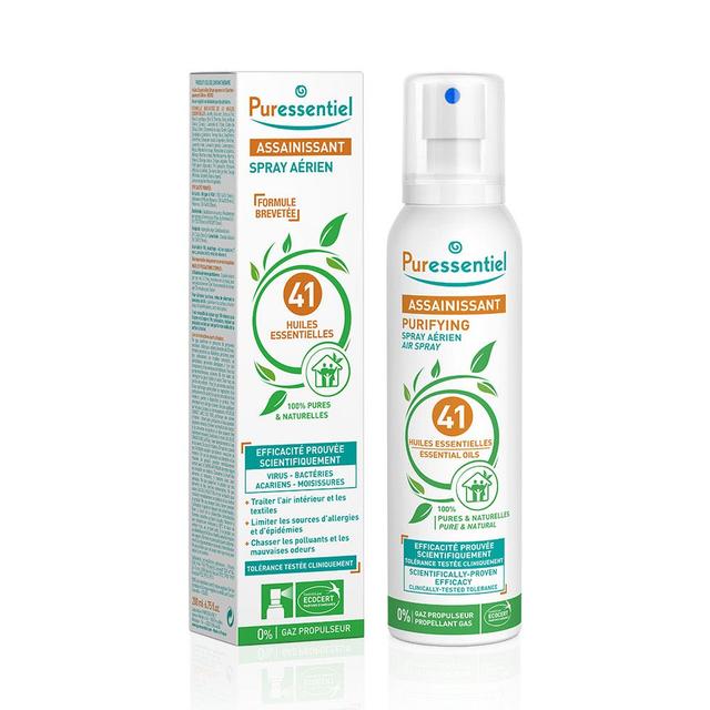 Spray Aerien Aux 41 huiles essentielles 200ml Assainissant Puressentiel - Produit Bio - Certifié Cosmébio - Easypara on Productcaster.