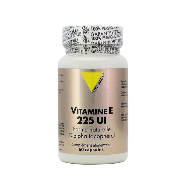 Vitamine E 225UI 60 capsules Vit'All+ - Produit Bio - Certifié Cosmébio - Easypara on Productcaster.