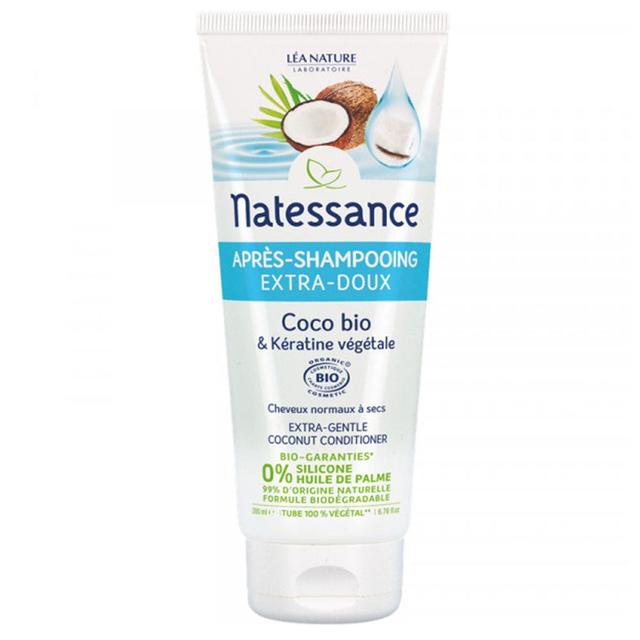 Apres Shampooing Extra Doux Bio Et Keratine Vegetale Bio 200ml Coco Natessance - Produit Bio - Easypara on Productcaster.