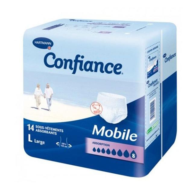 Protections Absorbantes x14 Confiance Mobile Homme et Femme Hartmann - Produit Bio - Certifié Cosmébio - Easypara on Productcaster.