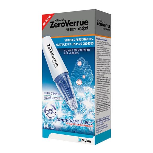 Mylan Objectif Zero Verrue Freeze Excel 9 doses 14.3g - Easypara on Productcaster.