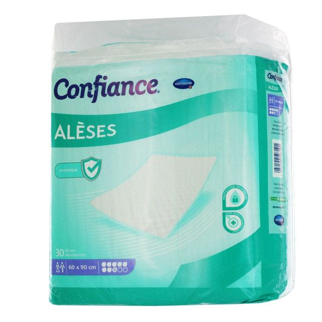 Alèses Protections absorbantes jetables x30 Hartmann - Produit Bio - Certifié Cosmébio - Easypara on Productcaster.