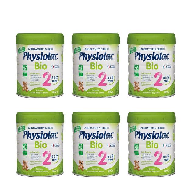 Physiolac Lait En Poudre 2 Bio De 6 à 12 mois - Fabriqué en France - Easypara on Productcaster.