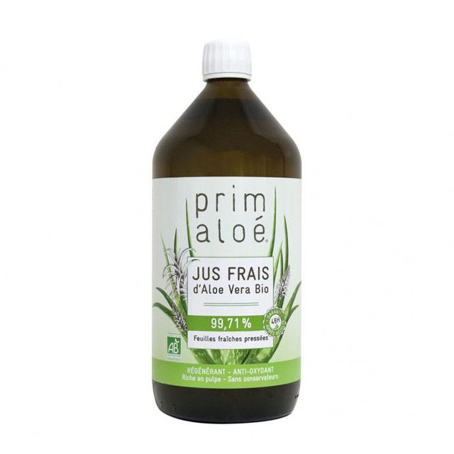 Jus Frais A Boire Aloe Vera Bio 99,71% Prim'aloe Label Caae 1l Prim Aloe - Produit Bio - Certifié Cosmébio - Easypara on Productcaster.