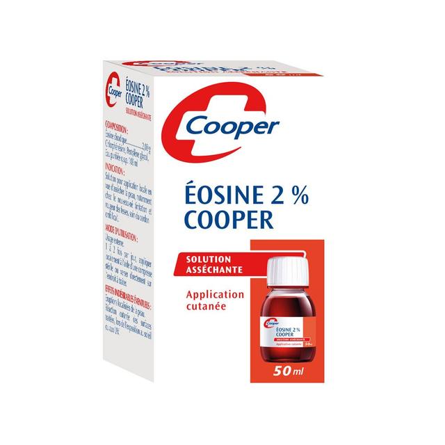 Cooper - Eosine 2% Solution Assechante 50ml Cooper - Easypara on Productcaster.