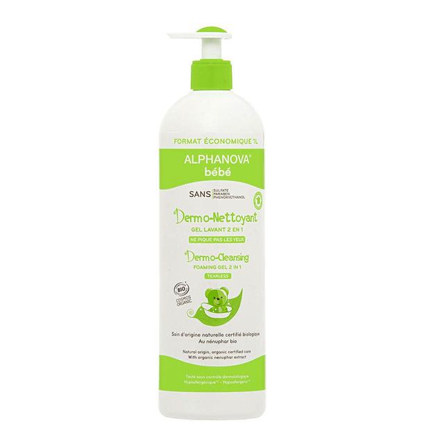 Alphanova Dermo-nettoyant Bain Bebe Bio Bebe 1l - Fabriqué en France - Certifié Cosmébio - Easypara on Productcaster.