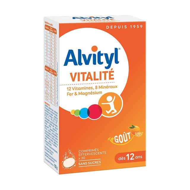 Alvityl Vitalite 30 Comprimes Effervescents - Easypara on Productcaster.