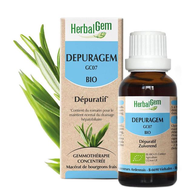 Depuragem Bio Dépuratif 30ml Complexes De Gemmotherapie Herbalgem - Produit Bio - Easypara on Productcaster.