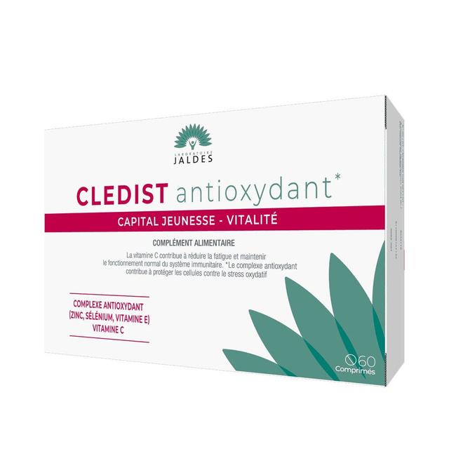 Antioxydant 60 comprimés Cledist Capital jeunesse et vitalité Jaldes - Produit Bio - Certifié Cosmébio - Easypara on Productcaster.