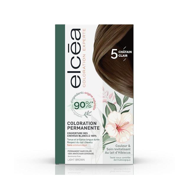 Coloration permanente Couleur et soin revitalisant au lait d'hibiscus 140ml Elcea - Produit Bio - Certifié Cosmébio - Easypara on Productcaster.