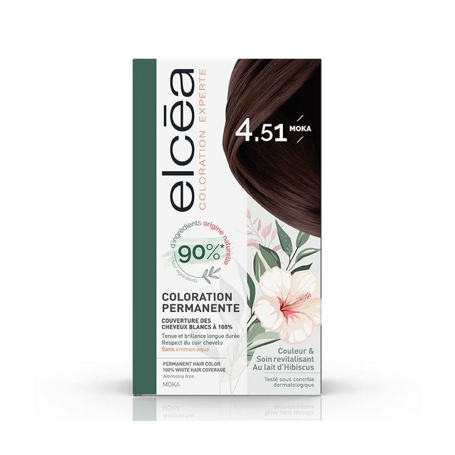 Elcea Coloration permanente Couleur et soin revitalisant au lait d'hibiscus 140ml - Easypara on Productcaster.