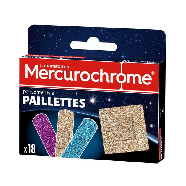 Mercurochrome Pansements Paillettes 18 unites - Easypara on Productcaster.