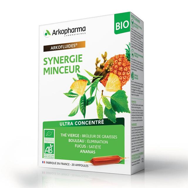 Arkopharma Arkofluides Synergie Minceur Bio 20 Ampoules - Easypara on Productcaster.