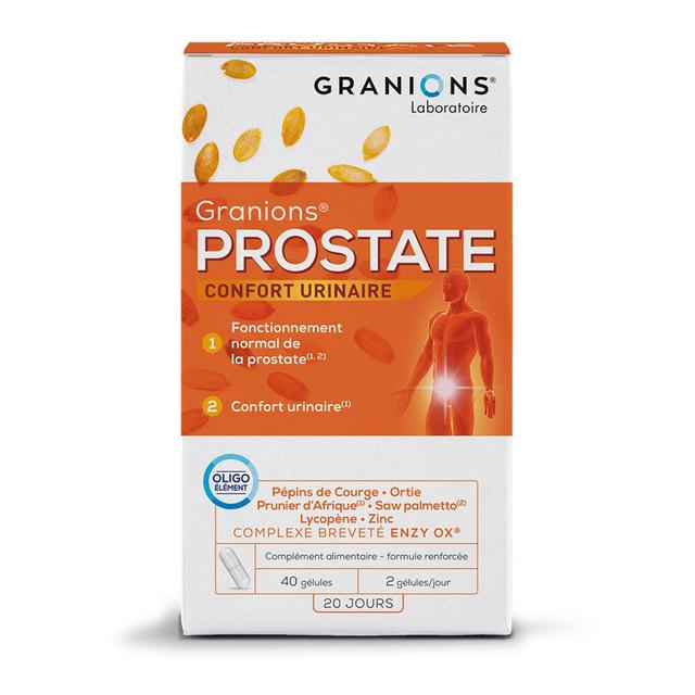 Granions Prostate 40 Gelules - Easypara on Productcaster.