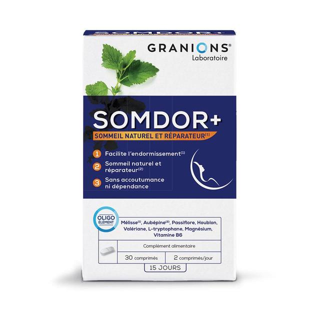 Granions - Somdor+ 30 Comprimes Granions - Easypara on Productcaster.