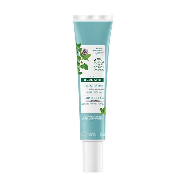 Crème pureté 40ml Menthe Aquatique Bio Klorane - Produit Bio - Certifié Cosmébio - Easypara on Productcaster.