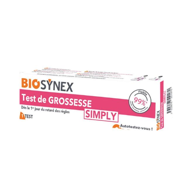 Simply Test De Grossesse Exacto Biosynex - Certifié Cosmébio - Easypara on Productcaster.