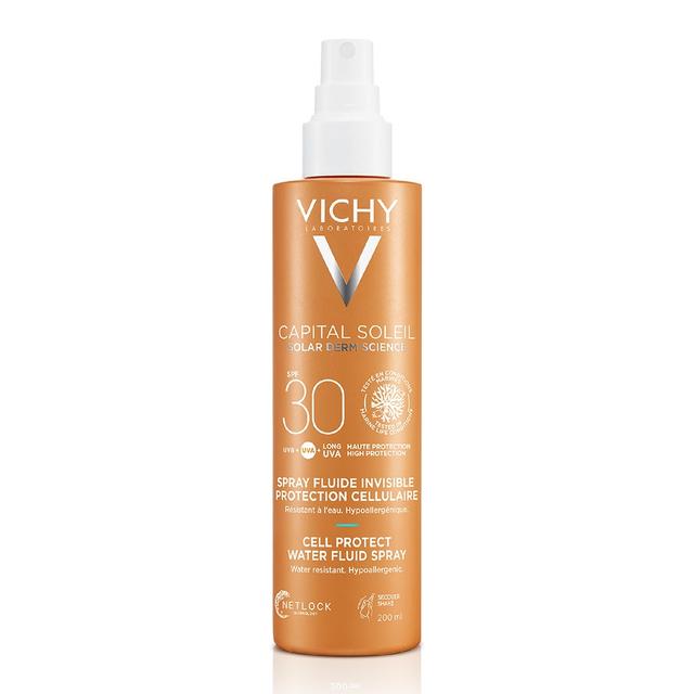 Vichy Capital Soleil Spray Fluide Invisible SPF30 200ml - Easypara on Productcaster.