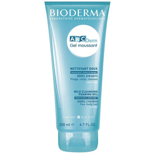 Bioderma Abcderm Gel Douche Moussant Doux Bébé et Enfant Bonne Tolérance 200ml - Fabriqué en France - Easypara on Productcaster.