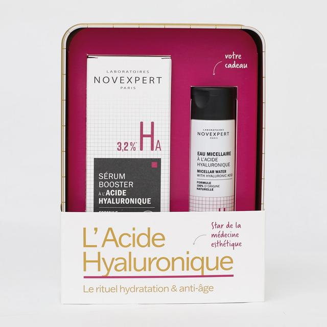 Coffret Peau Repulplée 100ml Acide Hyaluronique Novexpert - Fabriqué en France - Produit Bio - Easypara on Productcaster.