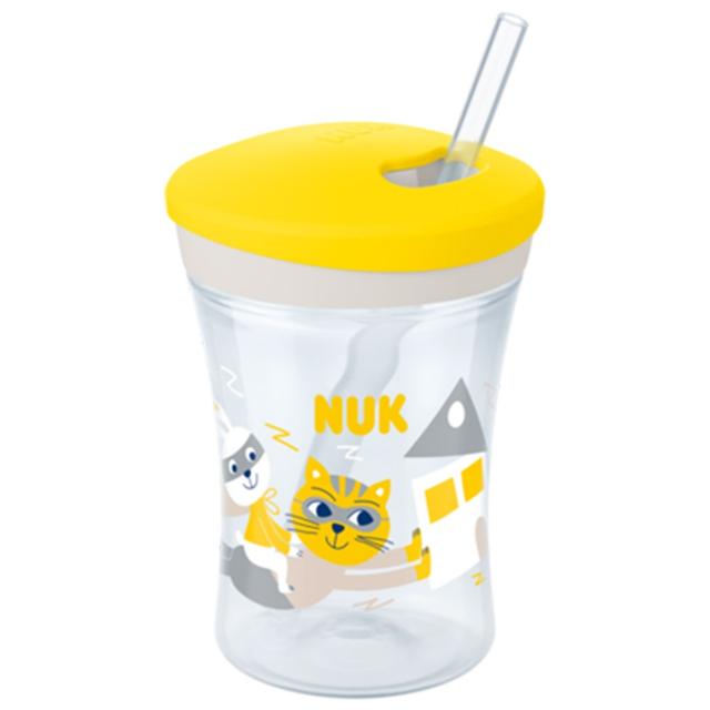 Nuk Tazza d'azione con cannuccia 12 mesi Plus - Easypara on Productcaster.