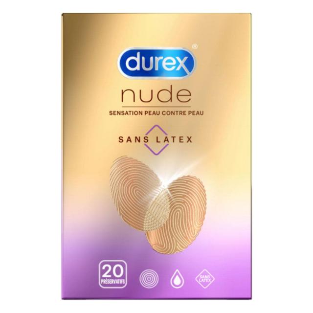 Preservativi senza lattice Nude x20 x20 Durex - Easypara on Productcaster.