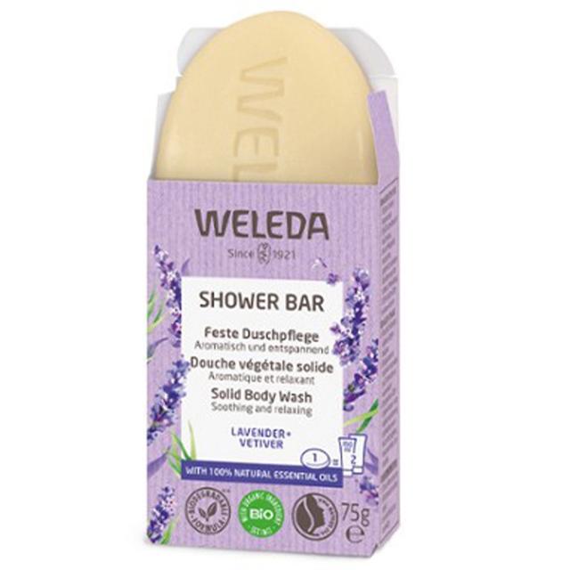 Weleda Doccia a pianta piena Lavanda + Vetiver 75g - Easypara on Productcaster.