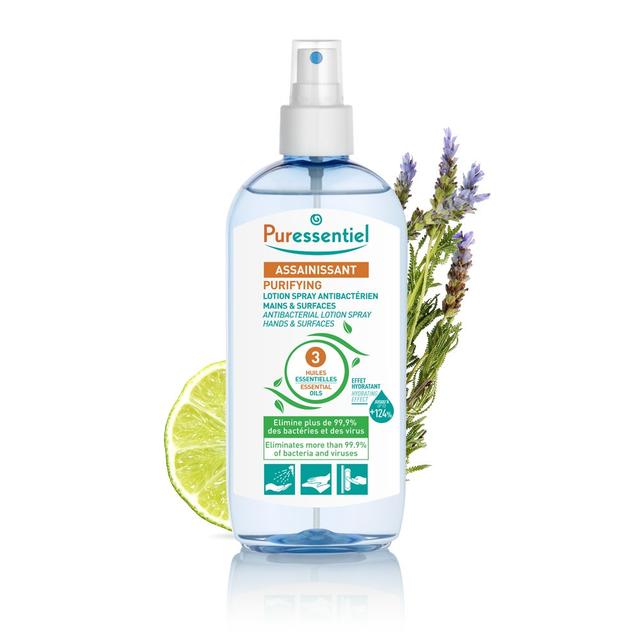 Puressentiel Assainissant Lozione spray antibatterica per mani e superfici 250ml - Easypara on Productcaster.