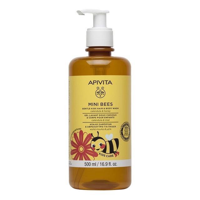 Apivita Mini Bees Gel delicato per corpo e capelli per bambini 500ml - Easypara on Productcaster.