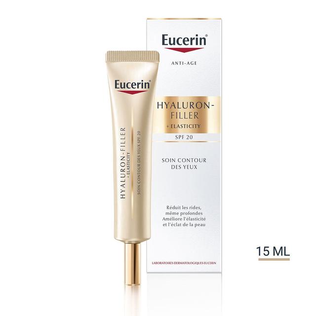 Crema Contorno Occhi SPF15 15ml Hyaluron-Filler + Elasticity Peaux Matures Eucerin - Easypara on Productcaster.