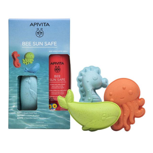 Set regalo per bambini SPF30 e giocattoli da spiaggia 200 ml Bee Sun Safe Apivita - Easypara on Productcaster.