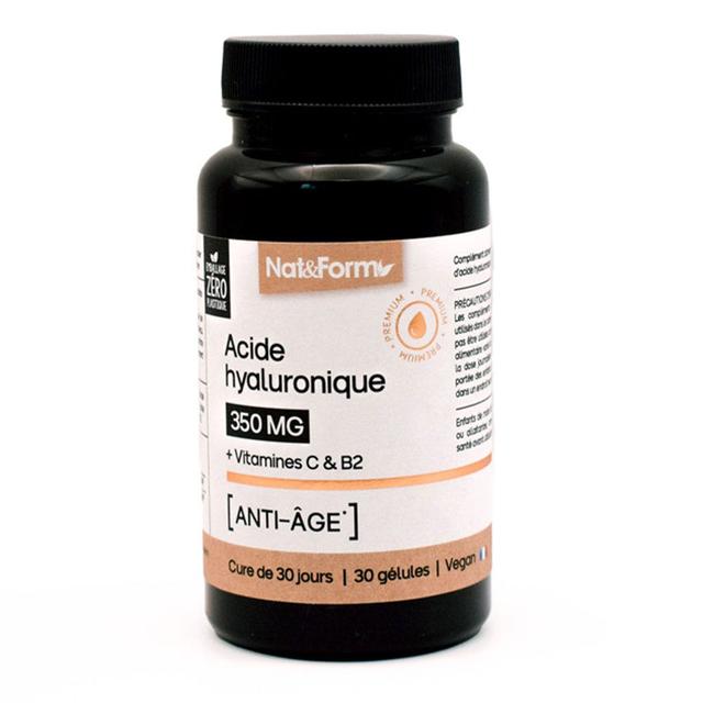 Acido Ialuronico 350mg 30 capsule Premium Nat&Form - Easypara on Productcaster.