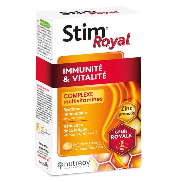 Immunità e vitalità 60 compresse Stim Royal Nutreov - Fatto in Francia - Easypara on Productcaster.