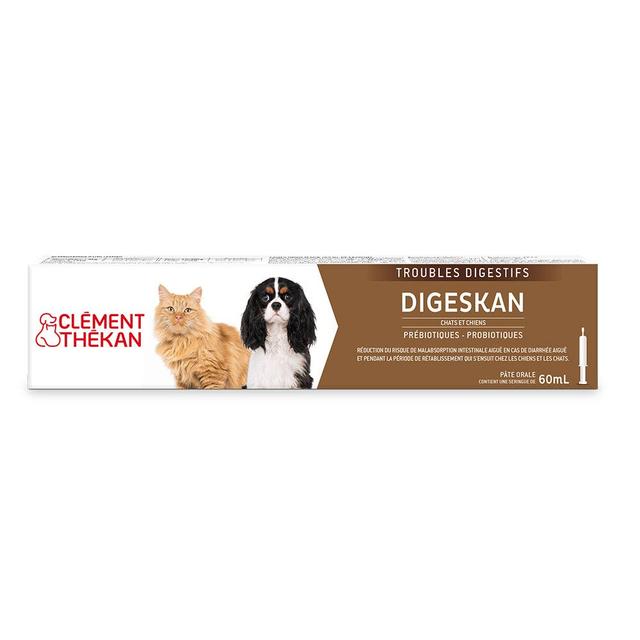 Pasta orale per i disturbi digestivi 60 ml Digeskan Per Cani e Gatti Clement-Thekan - Easypara on Productcaster.