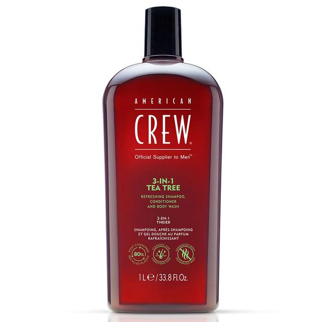 American Crew Shampoo 3 in 1 al Tea tree 1L - Easypara on Productcaster.