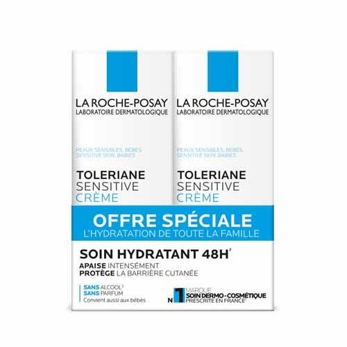 La Roche-Posay Toleriane Crema Idratante, Lenitiva e Protettiva 2x40ml - Easypara on Productcaster.