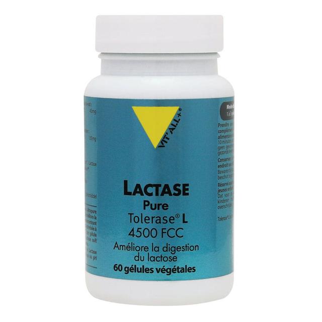 Vit'All+ Lactase Pure Tolerase L 60 gélules - Easypara on Productcaster.