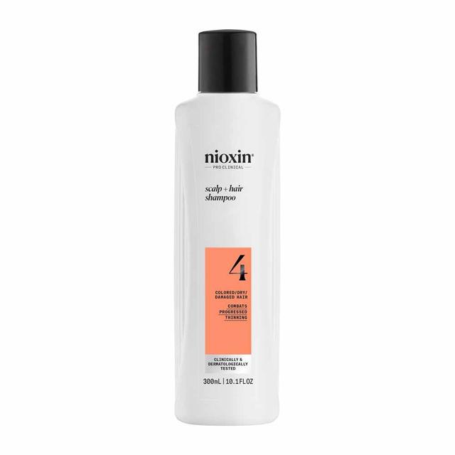 Nioxin System 4 Shampoo per Capelli Colorati/Secchi/Danneggiati e Perdita Avanzata 300 ml - Easypara on Productcaster.