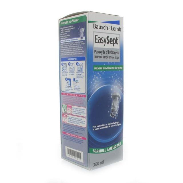 Soluzione per lenti a contatto al perossido di idrogeno 360 ml Easysept Bausch&Lomb - Easypara on Productcaster.