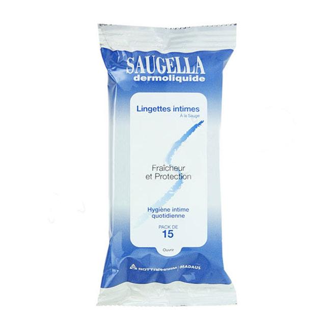 Salviette intime x15 Dermoliquide Saugella - Easypara on Productcaster.