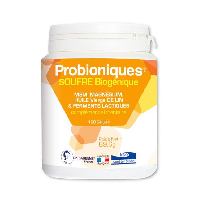 Probioniques Soufres Biogenique 120 Gelules Labo Sante Silice - Easypara on Productcaster.