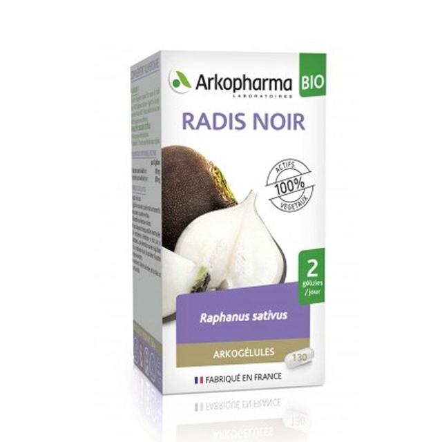 Ravanello nero biologico 130 capsule Arkogélules Arkopharma - Easypara on Productcaster.