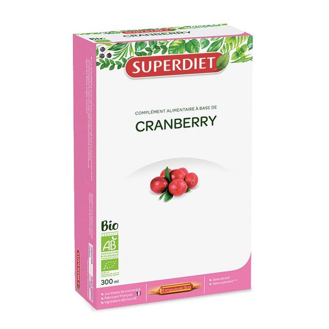 Succo di mirtillo rosso biologico 20 fiale Superdiet - Easypara on Productcaster.