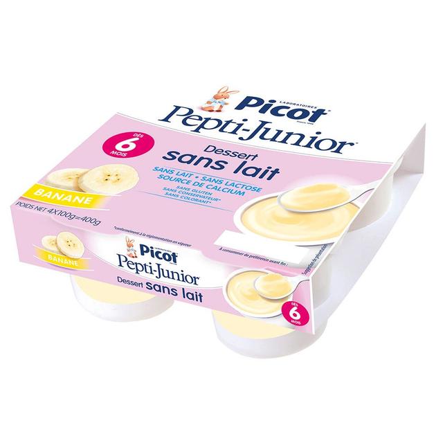 Pepti Junior Dessert Senza Latte 4x100g A partire da 6 mesi Picot - Easypara on Productcaster.