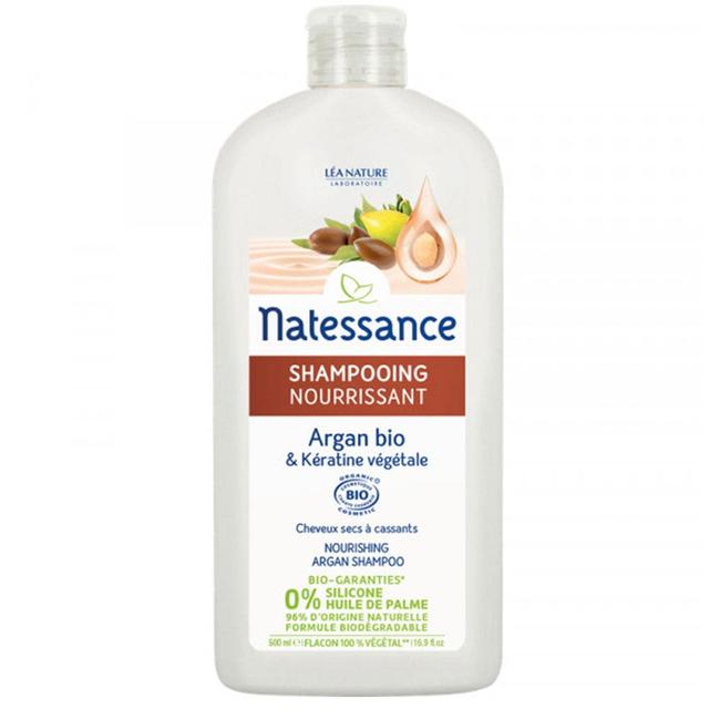 Shampoo nutriente Olio di Argan e Cheratina 500ml Argan Et Keratine Vegetale Natessance - Easypara on Productcaster.