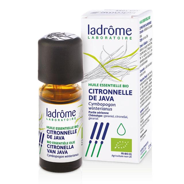 Olio essenziale di Citronella Java biologico 10ml Ladrôme - Easypara on Productcaster.