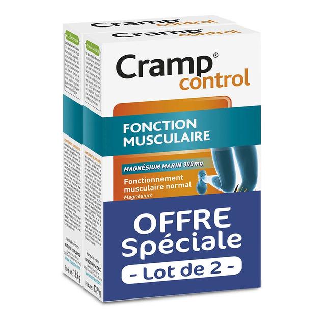 Funzione muscolare ottimale 2x30 Geluli Cramp Control Nutreov - Fatto in Francia - Easypara on Productcaster.